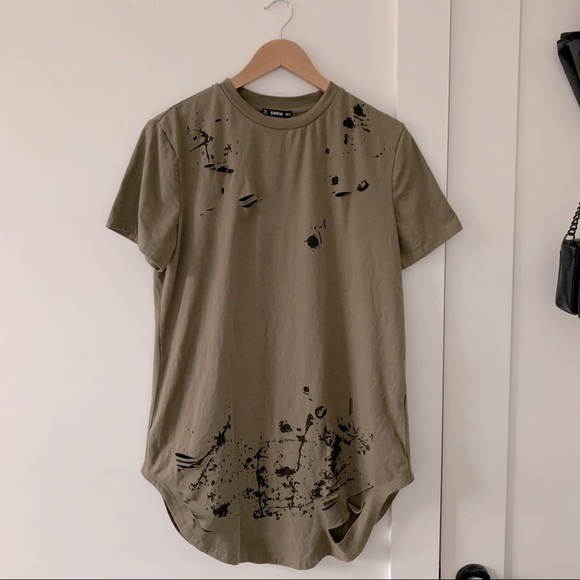 SHEIN Tops - 💖 SHEIN Grunge oversized Tshirt Dress